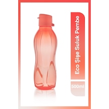 Eco Şişe Kolay Kapak Suluk Ve Matara Pembe 500ml Pembe