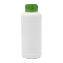 Borox Plastik Yuvarlak Yeşil Kilit Kapaklı Numune Şişe 5 x 500 ML
