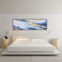 Yağlı Boya Tablo %100 El Yapımı 165x65 CM Yatak Oda Soyut