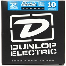 Jim Dunlop Den1052 Nickel Wound Lt Heavy Elektro Gitar Teli 10-5