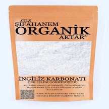 Glş Şifahanem Organik Aktar İngiliz Karbonatı 250 G
