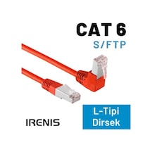 Irenıs 2 Mt Cat6 S/ftp Dirsek Kablo, Kırmızı