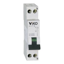 1x20 Amper C Otomat Sigorta Tek Kutuplu 4vtb-1c20