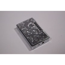 Çakmak Kişiye Özel İsim Yazılı Ve Mdf Tasarım Kutulu No:118 Gri