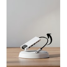 8 Girişli Usb Type-c Hub Dönüştürücü, Apple Macbook Pro/air Uyumlu 0