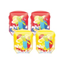 Bestway Turtle Armbands Figürlü Şişme Deniz Kolluk 23 x 15 cm Kırmızı