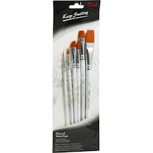 Rich Keep Smile 6lı Fırça Seti Beyaz Saplı