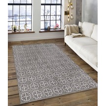 Dijidekor Işıltı Koleksiyonu Model181 Süngerli Dijital Baskılı Saçaksız Mutfak Halısı Yolluk