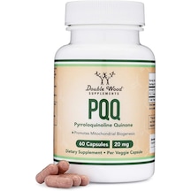 Double Wood Pqq Pyrroloquinoline Quinone Atp Coenzyme Energy Brain Optimizer And Sleep Support 20mg 60 Caps