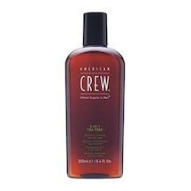 American Crew 3 In 1 Çay Ağacı Özlü Erkek Şampuanı 250 ML
