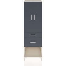 Hyperion Dolap 3 Raflı 2 Çekmeceli 2 Kapaklı 60x44x195 Aytaşı... Aytaşı