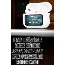 Kablosuz Yeni Nesil Bluetooth Bağlantılı Dokunmatik Ekranlı Kulak