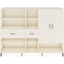 Arges Dolap 10 Raflı 2 Çekmeceli 2 Kapaklı 220x30x163 Aytaşı-ayta Aytaşı-aytaşı