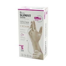 Reflex Slimfit Glove Kod-030 S Krem Pudrasız Muayene Eldiven 100lü 4741