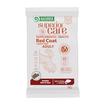Nature S Protection Superior Care Kızıl Tüylü Köpekler İçin Somonlu Deri & Tüy Sağlığı Destekli Köpek Ödülü 160g