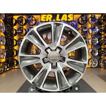 4 Adet Audi  6.5 15 5 100 Et34 57.1 Gun Mack Jant Revize Edilmiş Takım