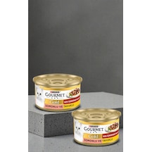 Gourmet Gold Parça Tavuk Somon Mama 85 G X 2 Adet