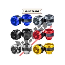 Jiekai Kb-37 Renkli Ön Teker Takozu Kırmızı