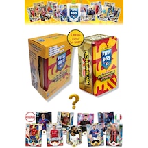 Panini Fifa 2026 Metal Kutulu Futbolcu Kartları 24 Core 4 Le 1 Coin 1 Golden Kart - Kırmızı Sarı