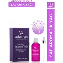 Volkan Ates Natural & Beauty Lavandula Angustifolia Saf Lavanta Yağı Cam Damlalıklı 100 Ml