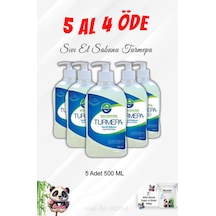 Turmepa Sıvı Sabun 5 x 500 ML + Rosie Pamuk