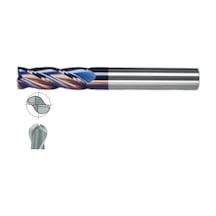 Fett 6mm Mastercut Standart Sert Metal Tıaln 2 Ağızlı Küresel Karbür Parmak Frezesi
