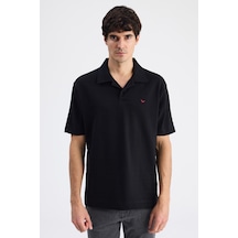 D's Damat Ds Damat Regular Fit Siyah Düz T-shirt 6hc144701221m 001