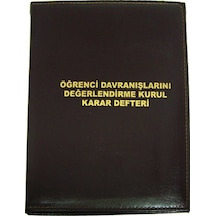Kocaoluk Öğrenci Davranışlarını Değerlendirme Kurul Karar Defteri
