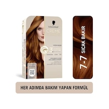 Schwarzkopf Creme Supreme Kit Boya 7-7 Sıcak Bakır