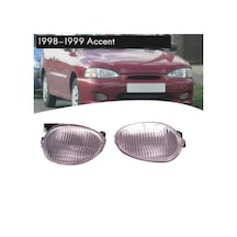 Hyundai Accent Yumurta Kasa Sağ + Sol Ön Sis Lambası 1998--2000