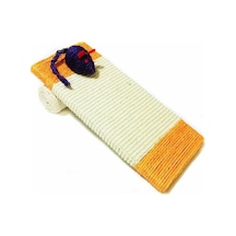 Fare Oyuncaklı Rampalı Kedi Tırmalama Tahtası 17 x 38 CM