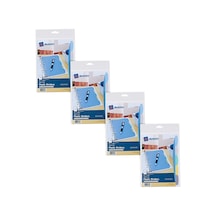 Yazın Ve Silme Dayanıklı Plastik Mini Ayırıcılar, 3 Halkalı Klasör Ve 7 Halkalı Klasörler İçin, 5,5 İnç X 8,5 İnç, 5 Sekmeli Setler, Çok Renkli, 4 Bölmeli Bölme Seti 21982