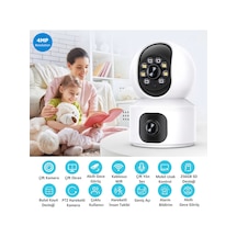 3dcool Hieasy 4mp 2 Kameralı Ptz Hareketli Kablosuz Bebek Kamerası