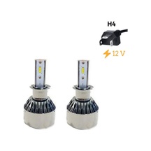 Space Led Far Ampulü Küçük Kasa Beyaz H4/36W /4800Lm /12 / Laam90