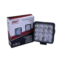 Aempart Çalışma Lambası 16 Led Kare 48w Aem18 1030