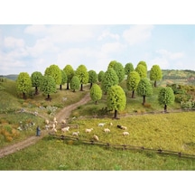 Noch 26801 Yapraklı Ağaçlar, 25 Adet, -9 Cm. Diorama Malzemesi