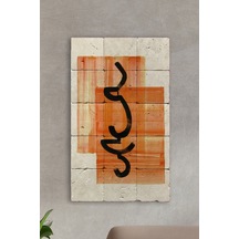 Taş Tablo - Modern Duvar Dekoru 30x50cm