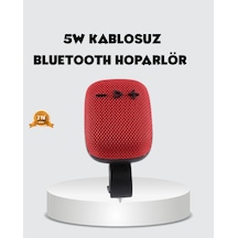 Bluetooth 5.1 Kablosuz Hoparlör Güçlü Bas, Fm Radyo Ve Çoklu Giriş Destekli