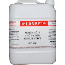 Lansy Zemin Ağır Yağ Ve Kir Temizleyici Manuel Kullanım İçin 5 KG