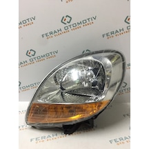 Renault Kangoo 2003-2008 Sarı Sinyalli Sol Ön Far Ayfar