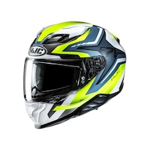 Hjc F71 Fes Mc3hsf Kapalı Motosiklet Kaskı Beyaz - Mavi - Sarı