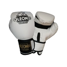 Aksaspor Leon Blade Training Boks, Kick Boks Ve Muay Thai Eldiveni Beyaz