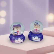 Toptan Işıklı Mini Boy Kar Küresi
