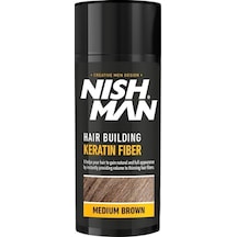 Orta Kahverengi Keratin Fiber Saç Yapılandırıcı - Tekli Paket 21 Gr