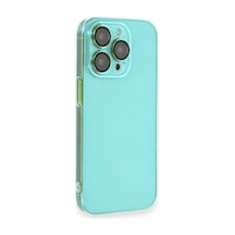 Apple iPhone Uyumlu 14 Pro Max Kılıf Armada Lensli Kapak - Yeşil Bz8683140480141