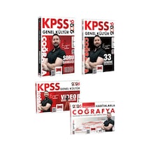 Yargı 2026 Kpss Genel Kültür Coğrafya Soru - Deneme Video Ders Harita Seti Engin Eraydın