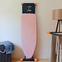 Asev Home Ütü Masası Kılıfı Keçeli İpli Stoperli Büyük Boy 55x140 Cm Pink Star Diğer