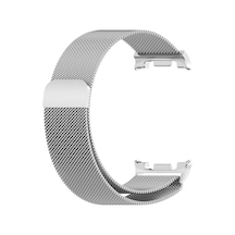 Galaxy Uyumlu Watch 8 Mkst Krd-01 Metal Kordon - Gümüş