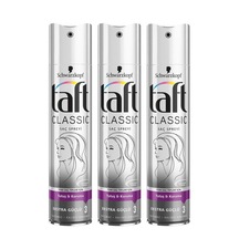 Taft 3'lü Classic Saç Spreyi 250 ml
