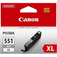 Canon CLI-551GY XL Açık Gri Yüksek Kapasiteli Mürekkep K